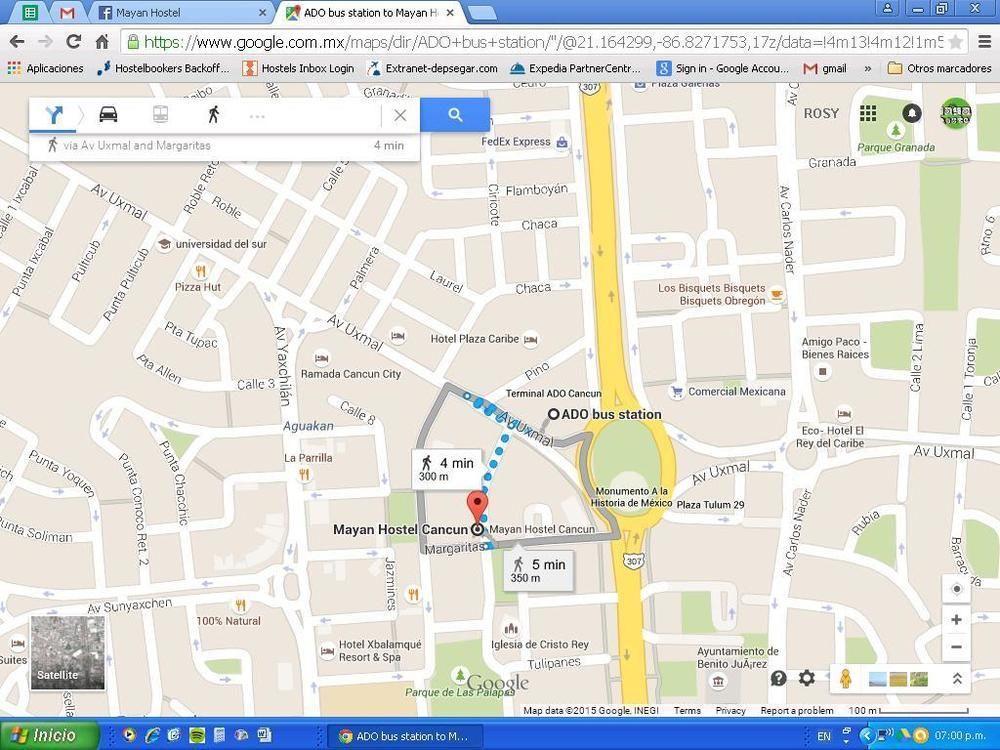 Mayan Hostel Cancun Luaran gambar
